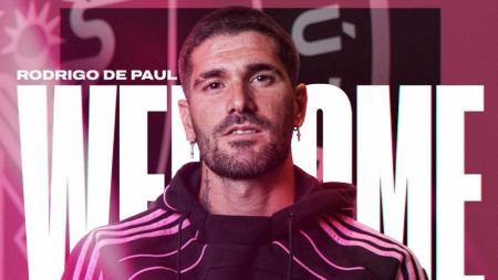 Inter Miami oficializa contratação de Rodrigo de Paul, ex-Atlético de Madri