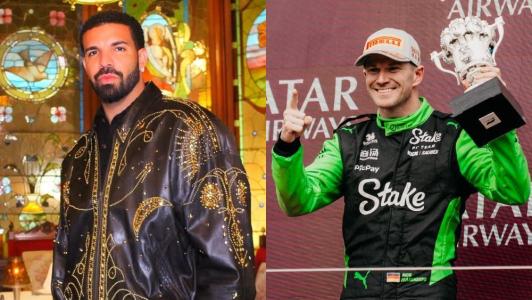 Drake e Nico Hülkenberg
