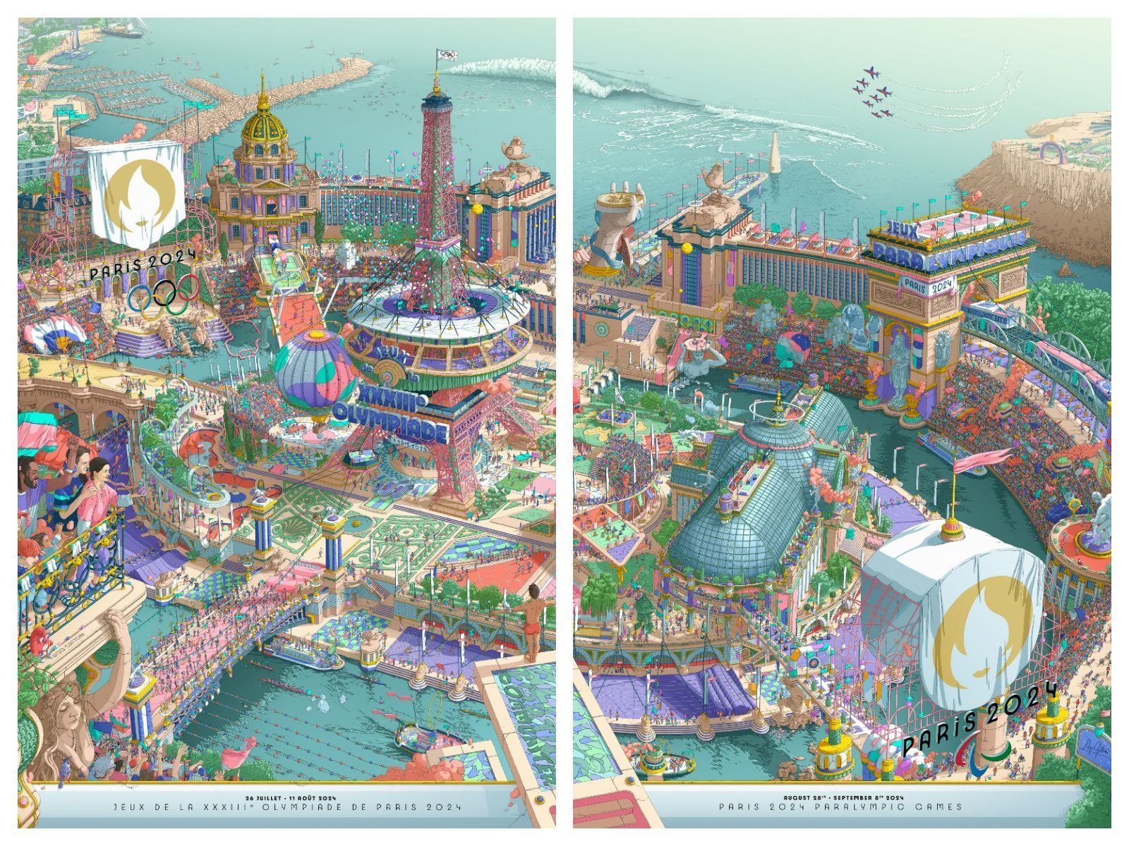 Pôsteres de Paris 2024