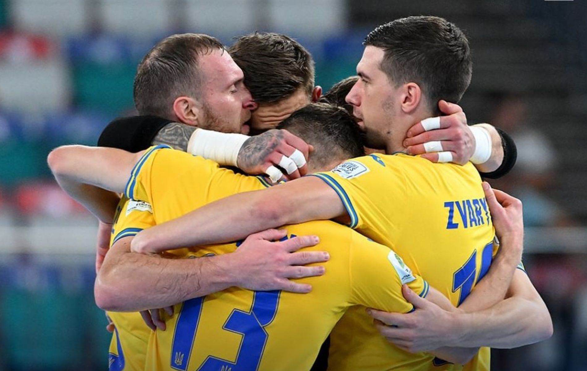 Ucrânia supera Afeganistão e se garante nas oitavas da Copa do Mundo de Futsal