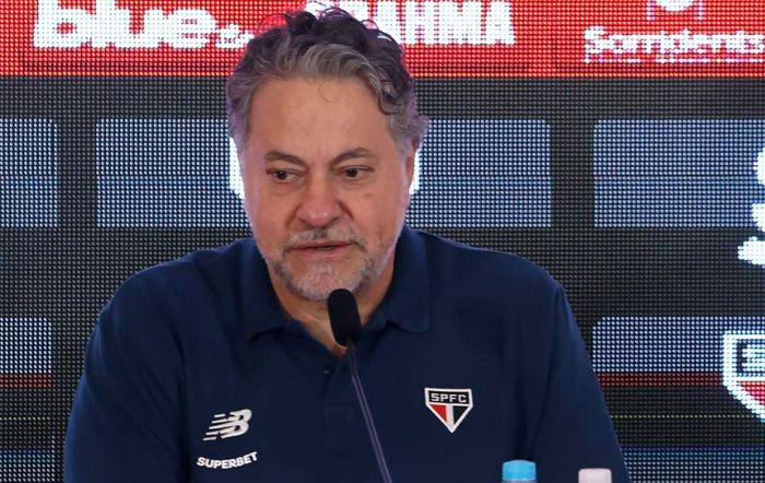 Julio Casares, o presidente do São Paulo