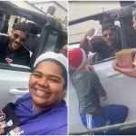 Hulk, do Atlético, faz a alegria de ambulantes e dá gorjeta de R$ 400; assista