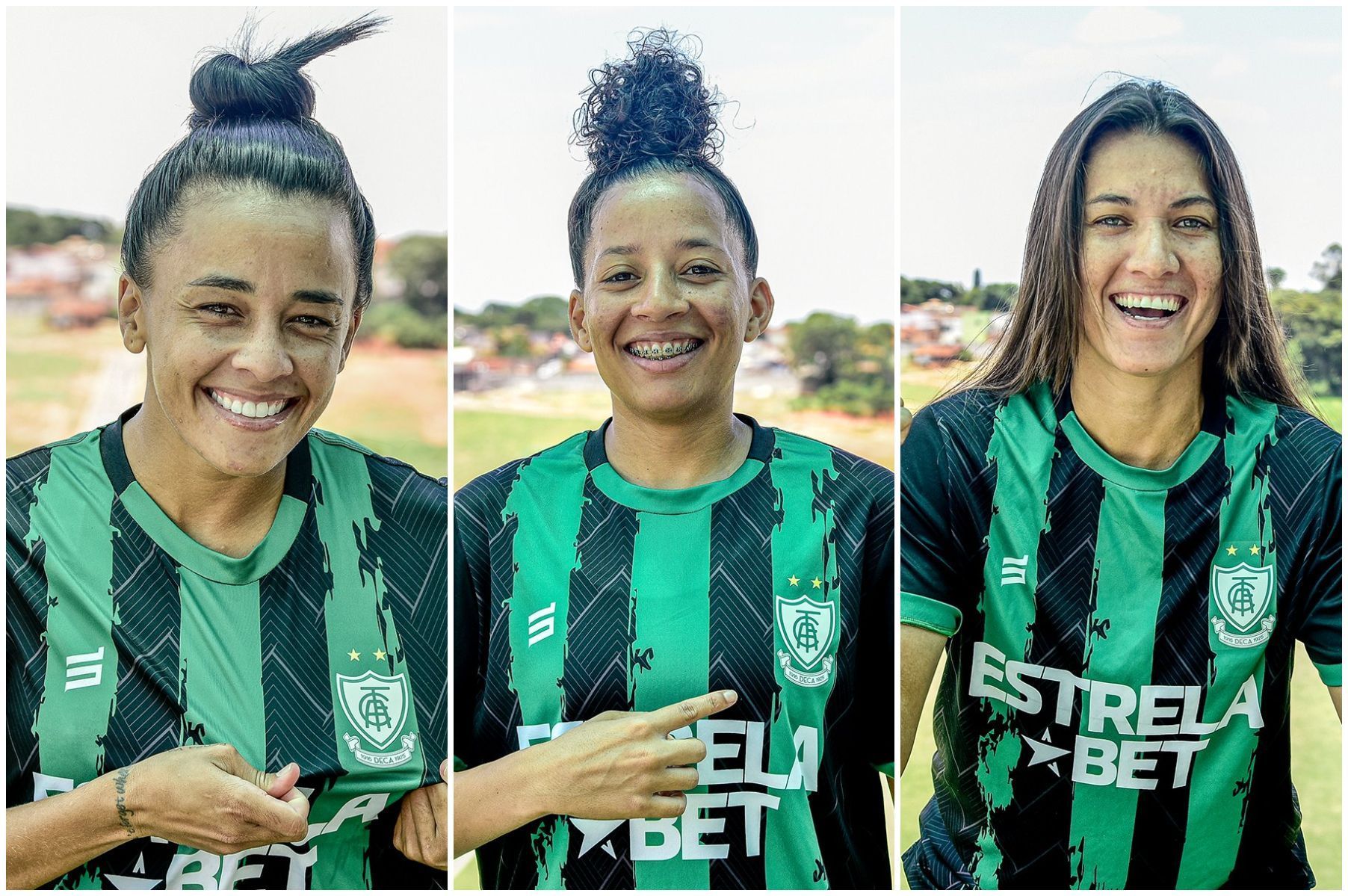América anuncia 'trinca' de atacantes como reforços no futebol feminino
