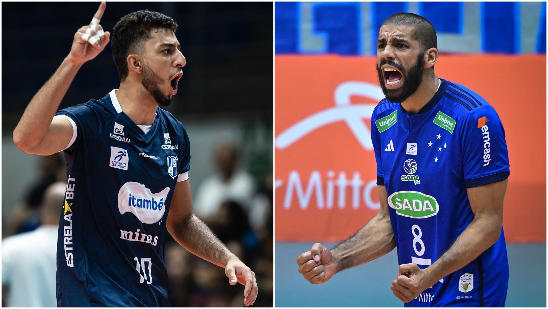Superliga Masculina: Itambé Minas e Sada Cruzeiro jogam em situações opostas