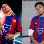 Barcelona enfrenta Real Madrid com 'patrocínio' de estrela da música; veja fotos