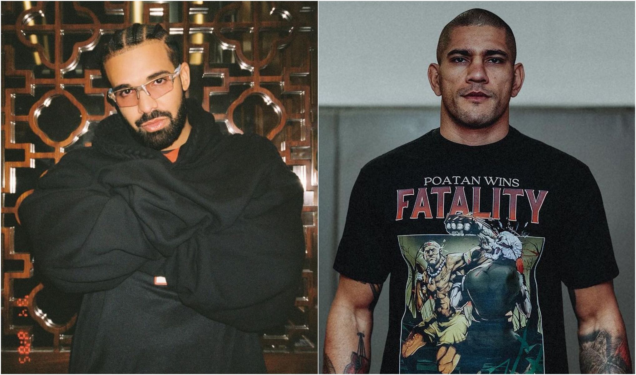 Astro do rap, Drake fatura R$ 2,6 milhões com vitória de Poatan no UFC 300