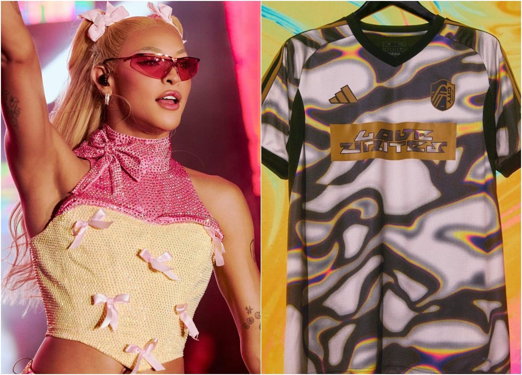MLS lança camisas exclusivas desenhadas pela cantora Pabllo Vittar; veja fotos
