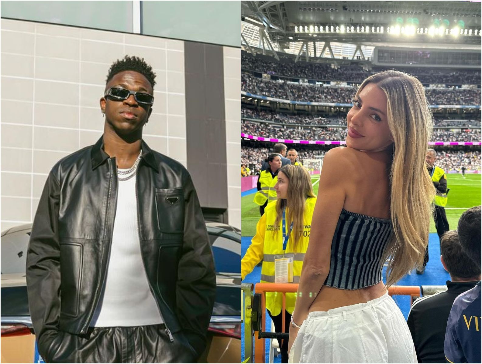 Vini Jr, do Real Madrid, é 'flagrado' com modelo em show de rap; veja vídeo