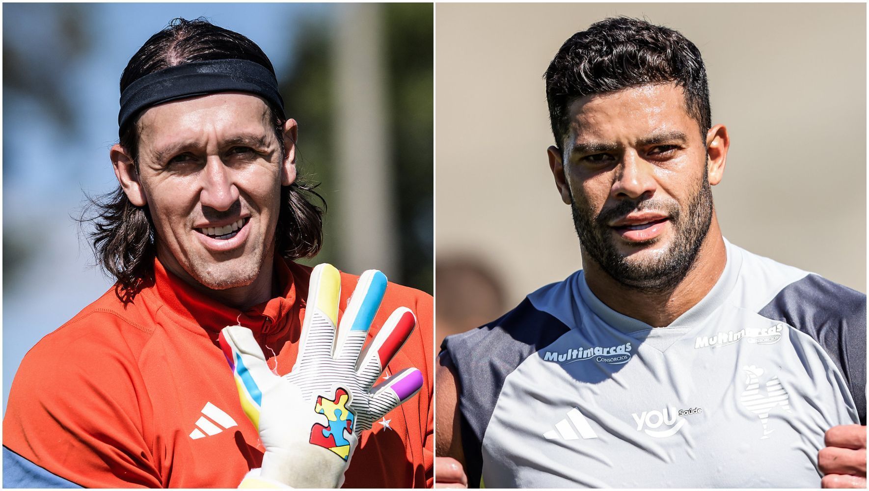 Cruzeiro provoca Hulk, do Atlético, em anúncio de ação com o goleiro Cássio; assista