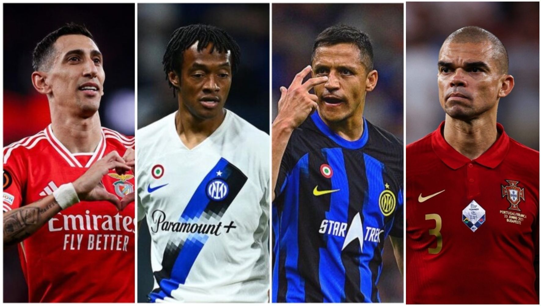 Di Maria, Sánchez e Pepe: 40 jogadores que seu time pode contratar 'de graça'