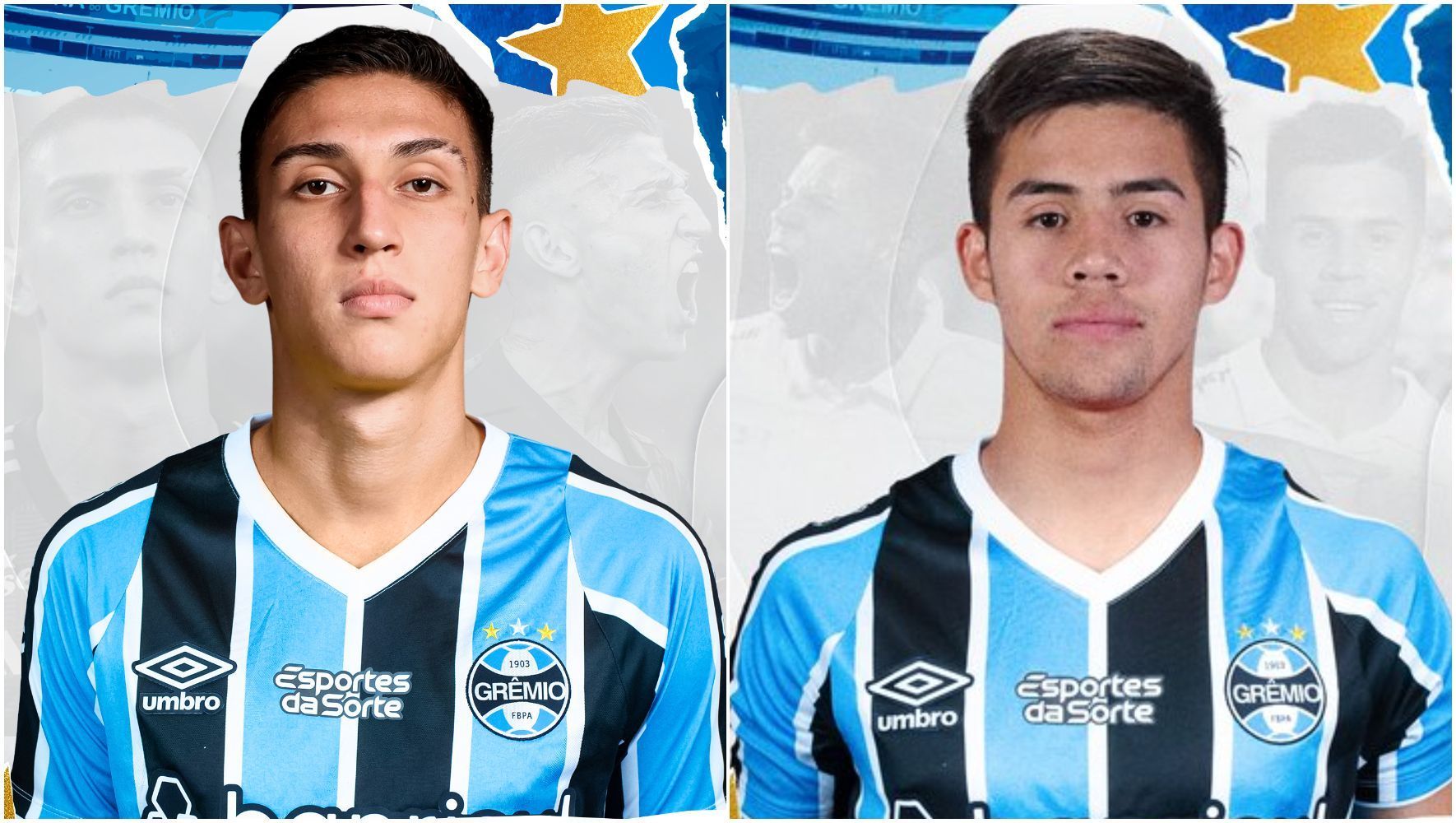 Grêmio anuncia dois novos reforços; saiba quem são