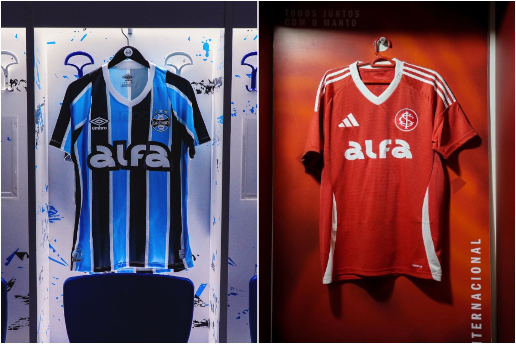 Grêmio e Inter anunciam patrocínio máster para 2025 com bet; saiba valores