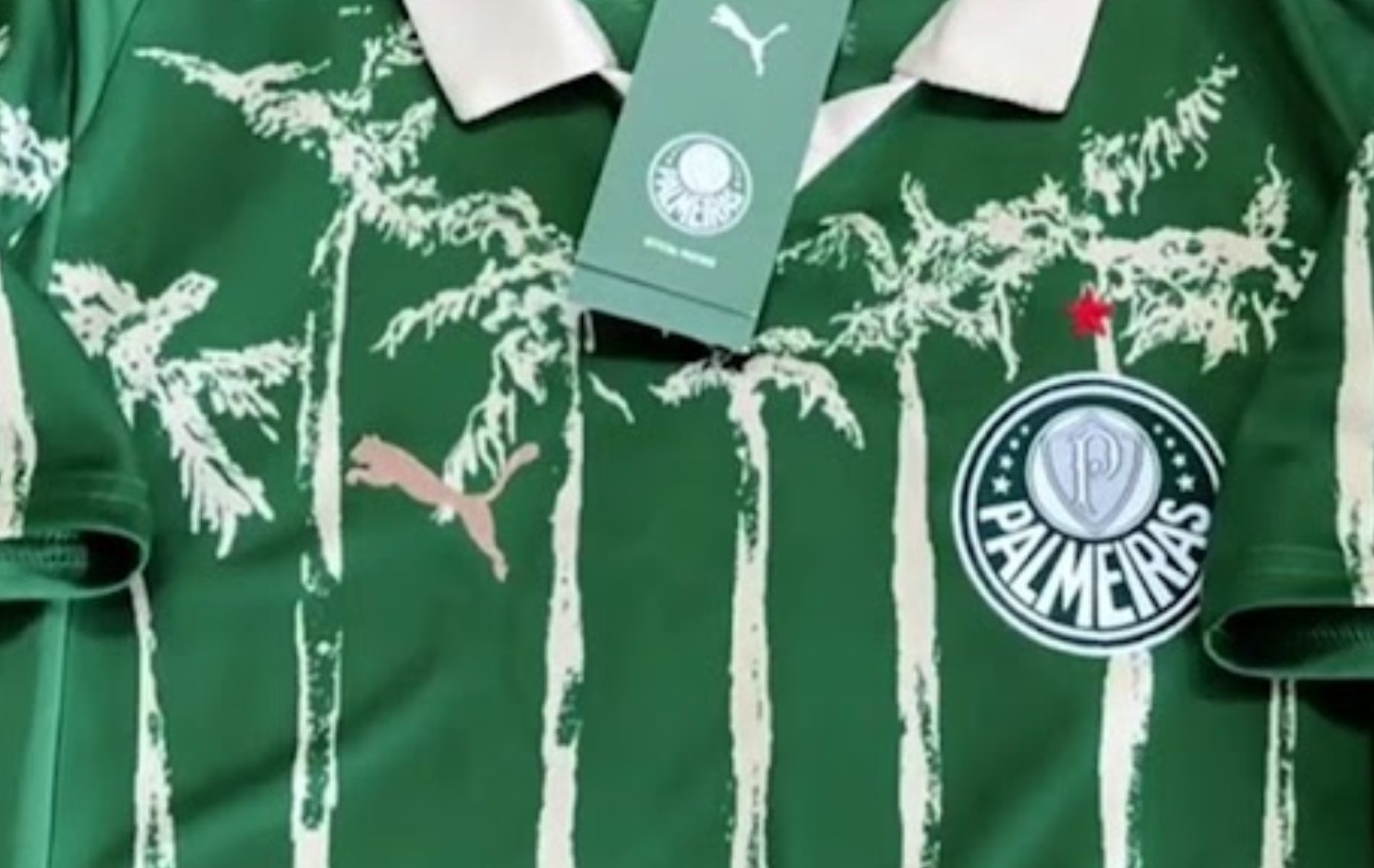 Site vaza possível camisa do Palmeiras para o Super Mundial de Clubes; veja