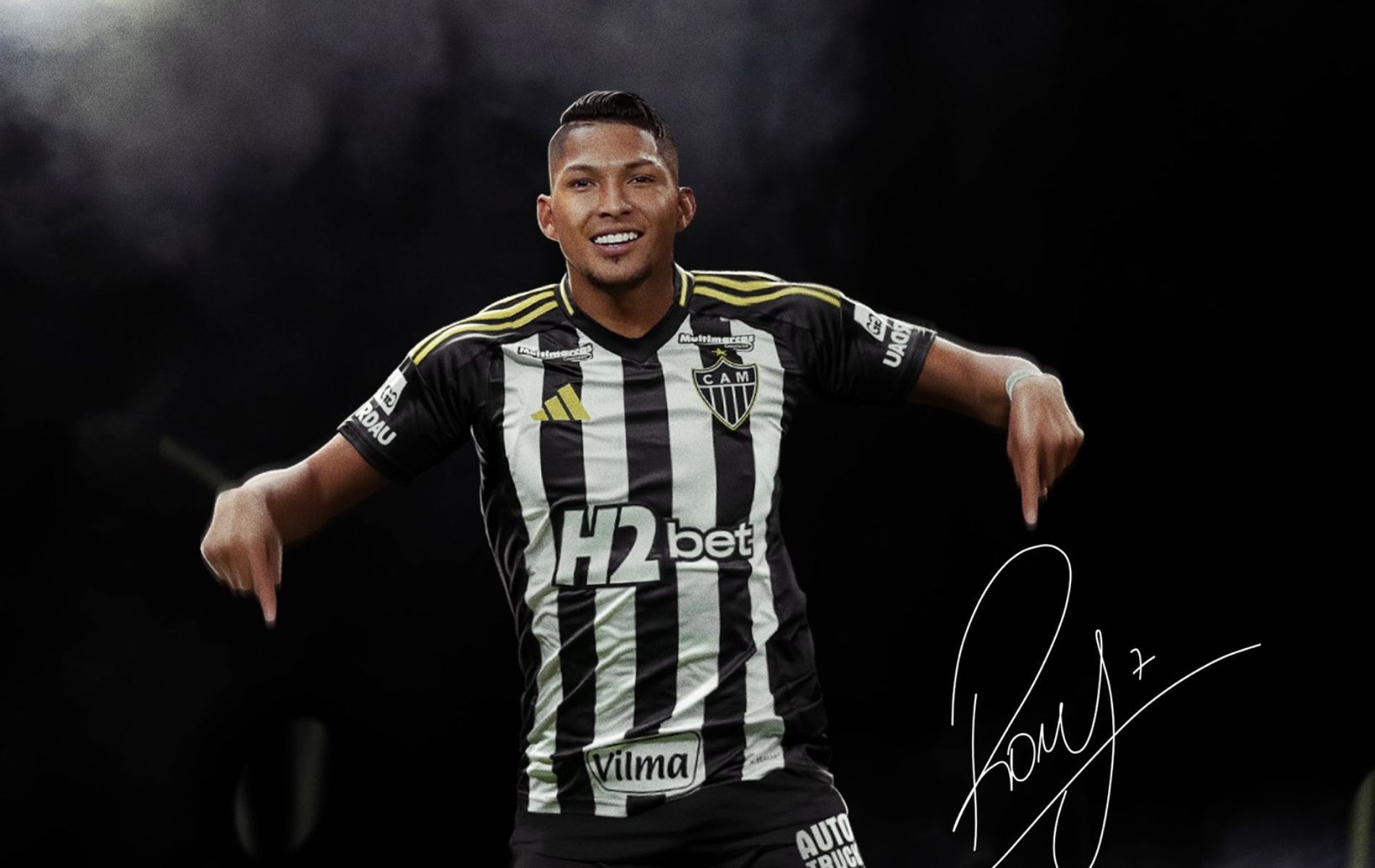 Atlético venceu concorrência de cinco clubes para contratar Rony