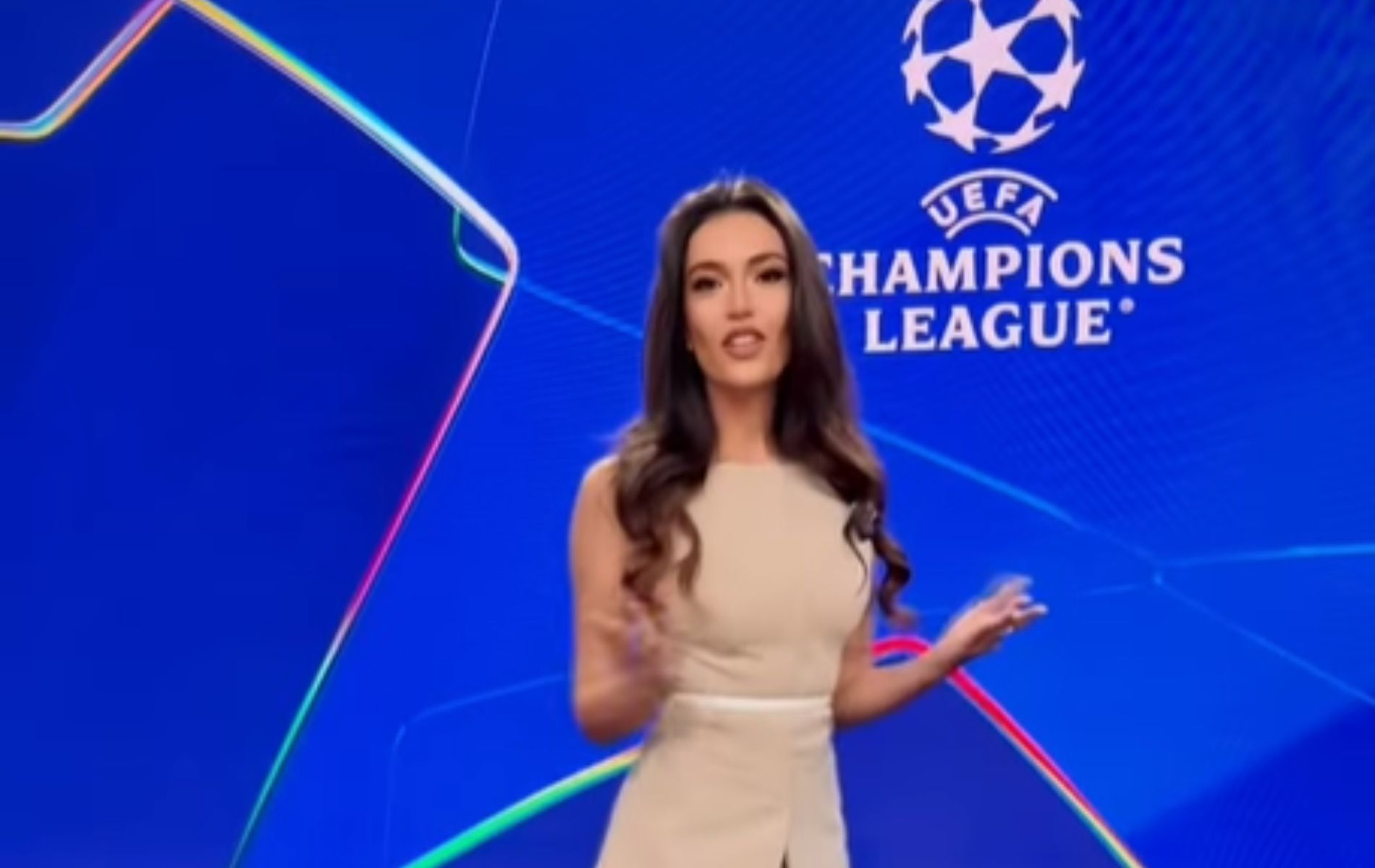 Apresentadora da Champions League desabafa contra ataques e assédio