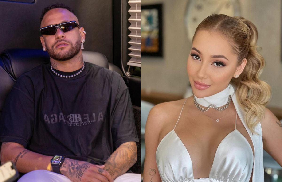 Modelo vai a programa do SBT e revela caso com Neymar em festa