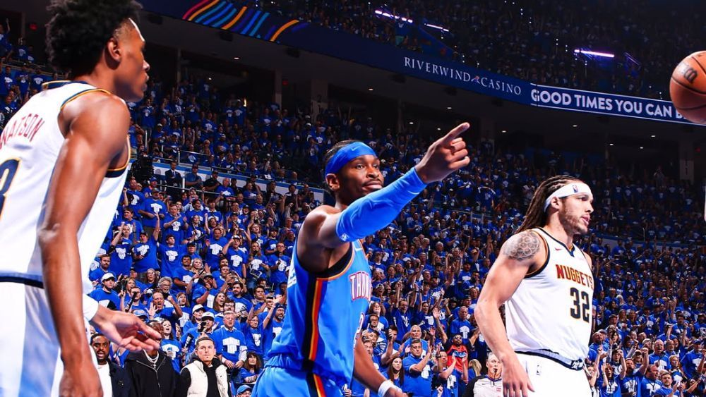Thunder vence Nuggets e avança para final da Conferência Oeste da NBA