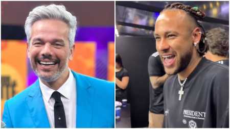 Otaviano Costa e Neymar
