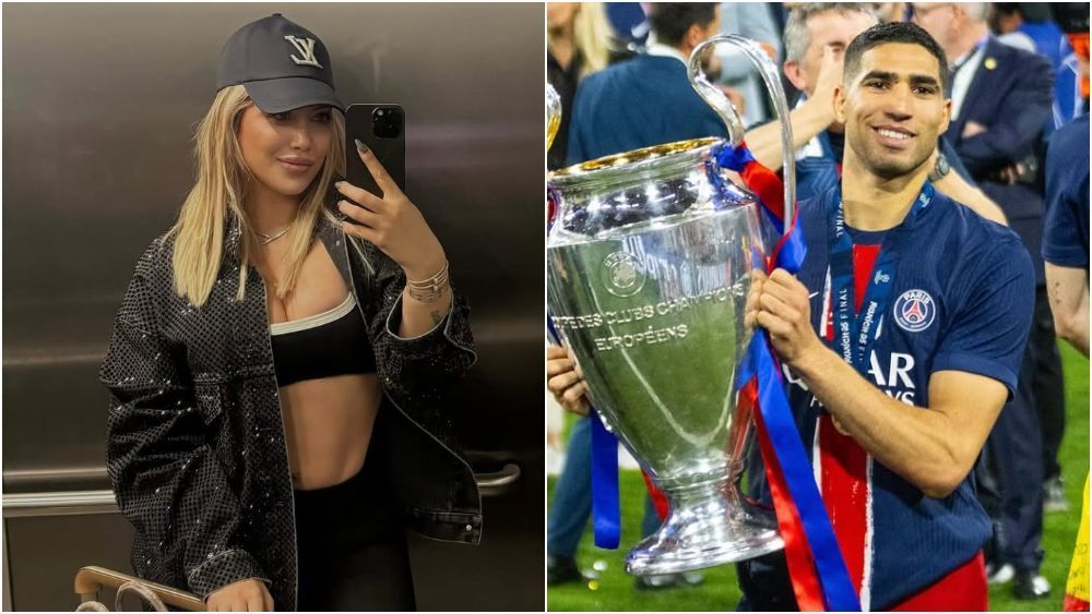 Ex de Icardi comemora título do PSG com Hakimi em festa privada, diz TV argentina