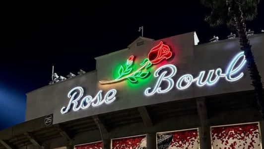Rose Bowl Stadium, em Pasadena, nos Estados Unidos