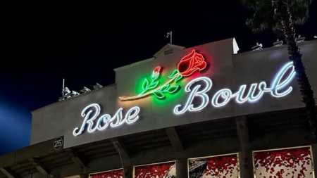 Rose Bowl Stadium, em Pasadena, nos Estados Unidos