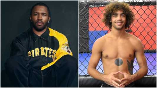 Rapper Frank Ocean e lutador Payton Talbott