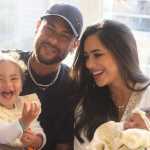 Momento fofura! Neymar e Biancardi mostram primeiro encontro entre Mavie e Mel