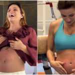 Grávida, Jade Barbosa faz ‘chá revelação’ e anuncia nome do primeiro filho, assista