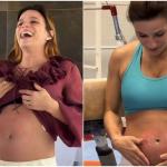 Grávida, Jade Barbosa faz ‘chá revelação’ e anuncia nome do primeiro filho, assista