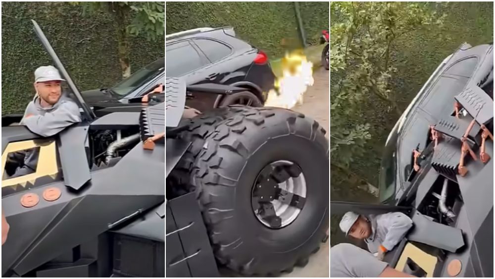 Neymar compra ‘Batmóvel’ avaliado em R$ 8,3 milhões; veja vídeo