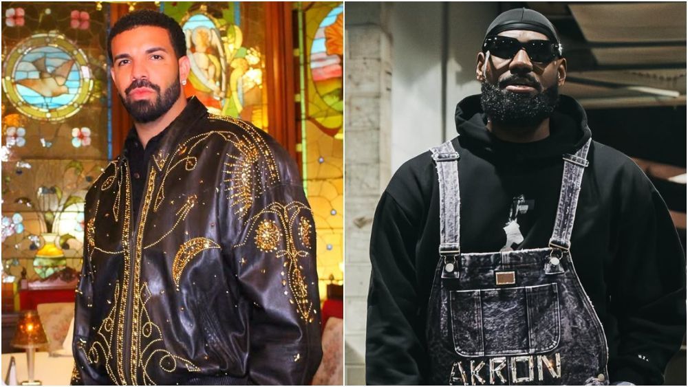 Após polêmica, Drake cobre tatuagem de LeBron James com homenagem a MVP da NBA