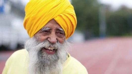 Fauja Singh, maratonista mais velho do mundo