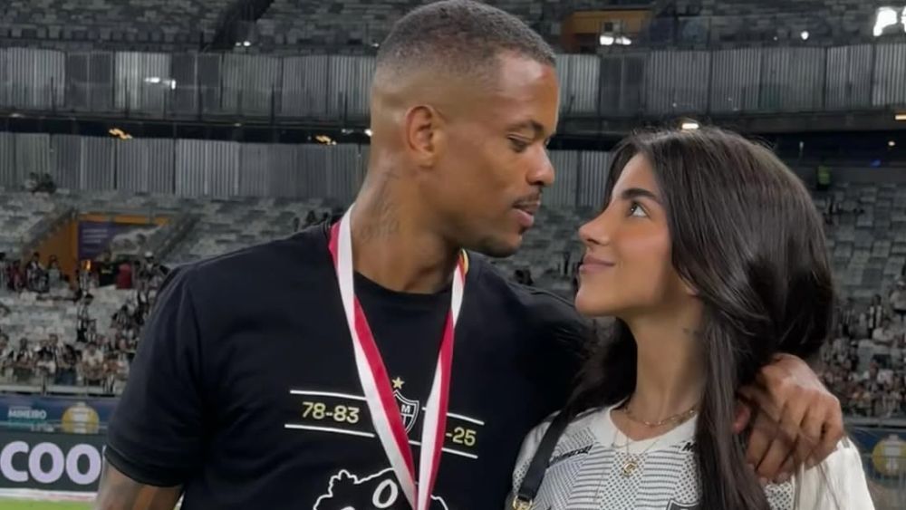 Namorada de Caio, do Atlético, manda recado após caso de racismo na Colômbia: 'Medíocre'
