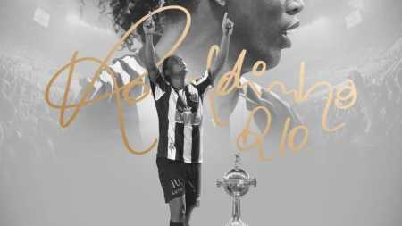 Ronaldinho Gaúcho celebra 12 anos da conquista da Libertadores do Atlético