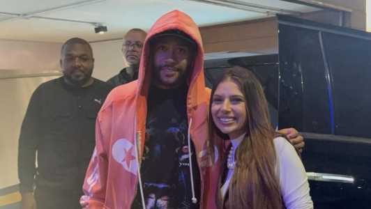 Memphis Depay e influenciadora Nataly Barbosa