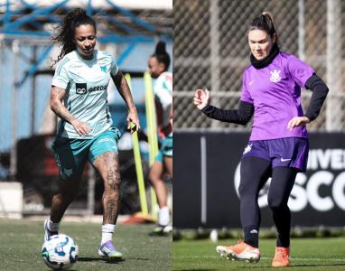 Elencos de Cruzeiro e Corinthians treinam com foco na Copa do Brasil Feminina