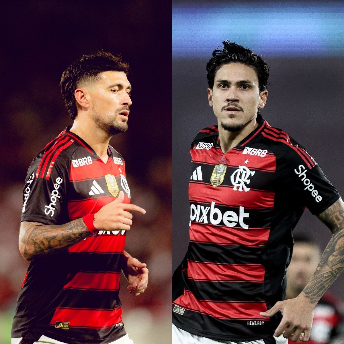 Arrascaeta e Pedro atingem marcas históricas pelo Flamengo contra o Inter