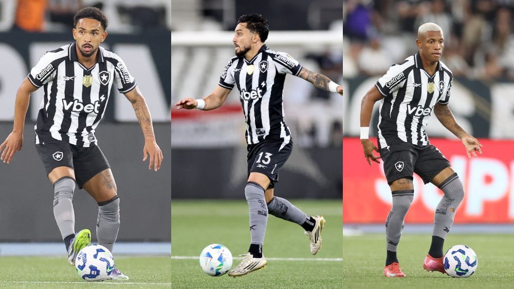Botafogo tem três jogadores em pré-lista da Seleção Brasileira