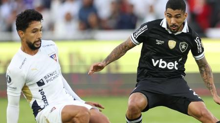 LDU eliminou o Botafogo da Copa Libertadores, ao vencer por 2 a 0 nesta quinta-feira (21)