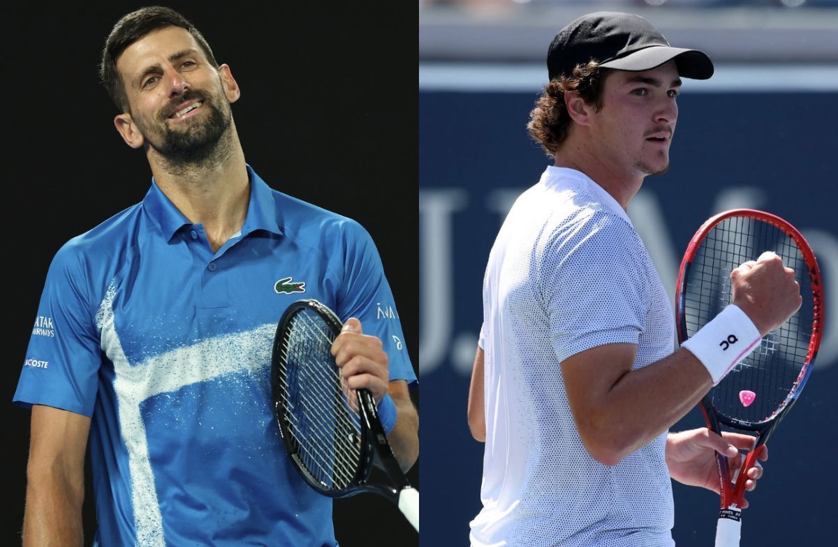 Djokovic diz que pretende ser técnico de João Fonseca quando se aposentar das quadras