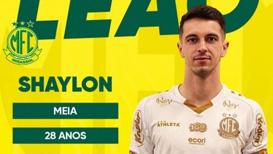 Mirassol anuncia contratação de Shaylon