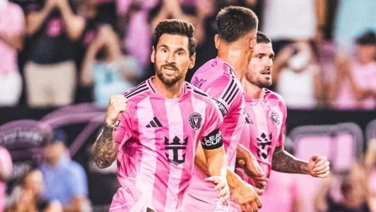 Lionel Messi em jogo do Inter Miami