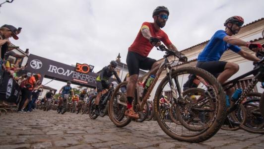 Centro Histórico  de Mariana se transforma em pista durante os dias de Iron Biker Brasil