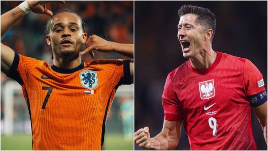 Xavi Simons e Robert Lewandowski