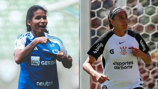 Marilia, do Cruzeiro, e Andressa Alves, do Corinthians