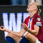Haaland faz cinco em 'massacre' da Noruega contra a Moldávia pelas Eliminatórias