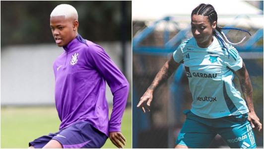 Johnson, do Corinthians, e Byanca Brasil, do Cruzeiro