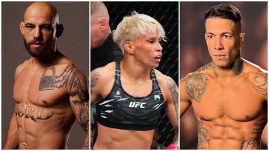 Jean Silva, Amanda Lemos e Joaquim Silva, lutadores brasileiros, lutarão no Noche UFC, neste sábado (13)