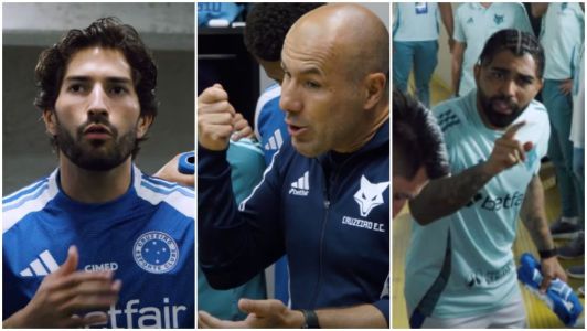 Lucas Silva, Leonardo Jardim e Gabigol motivaram o elenco do Cruzeiro diante do Atlético