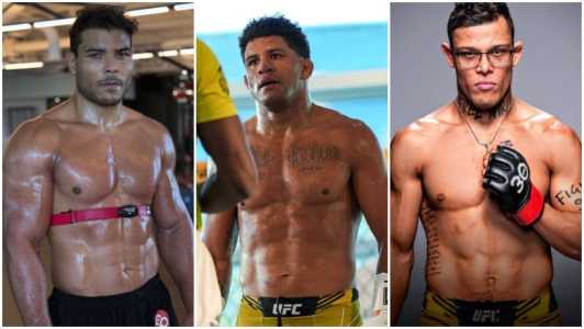 Paulo Borrachinha, Gilbert Durinho e Caio Borralho